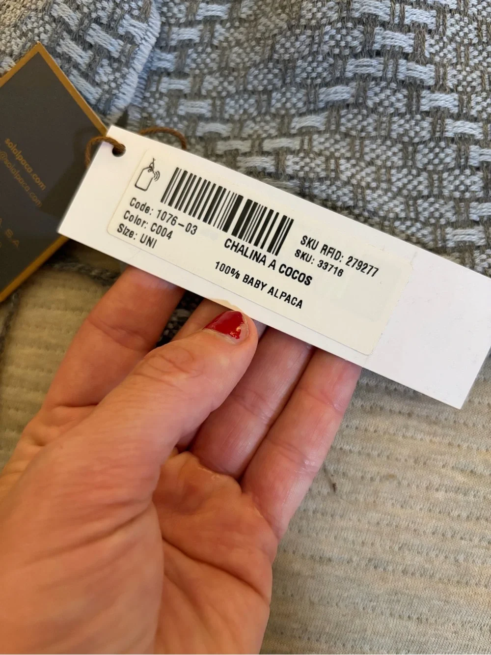 Sol alpaca￼ nwt sol